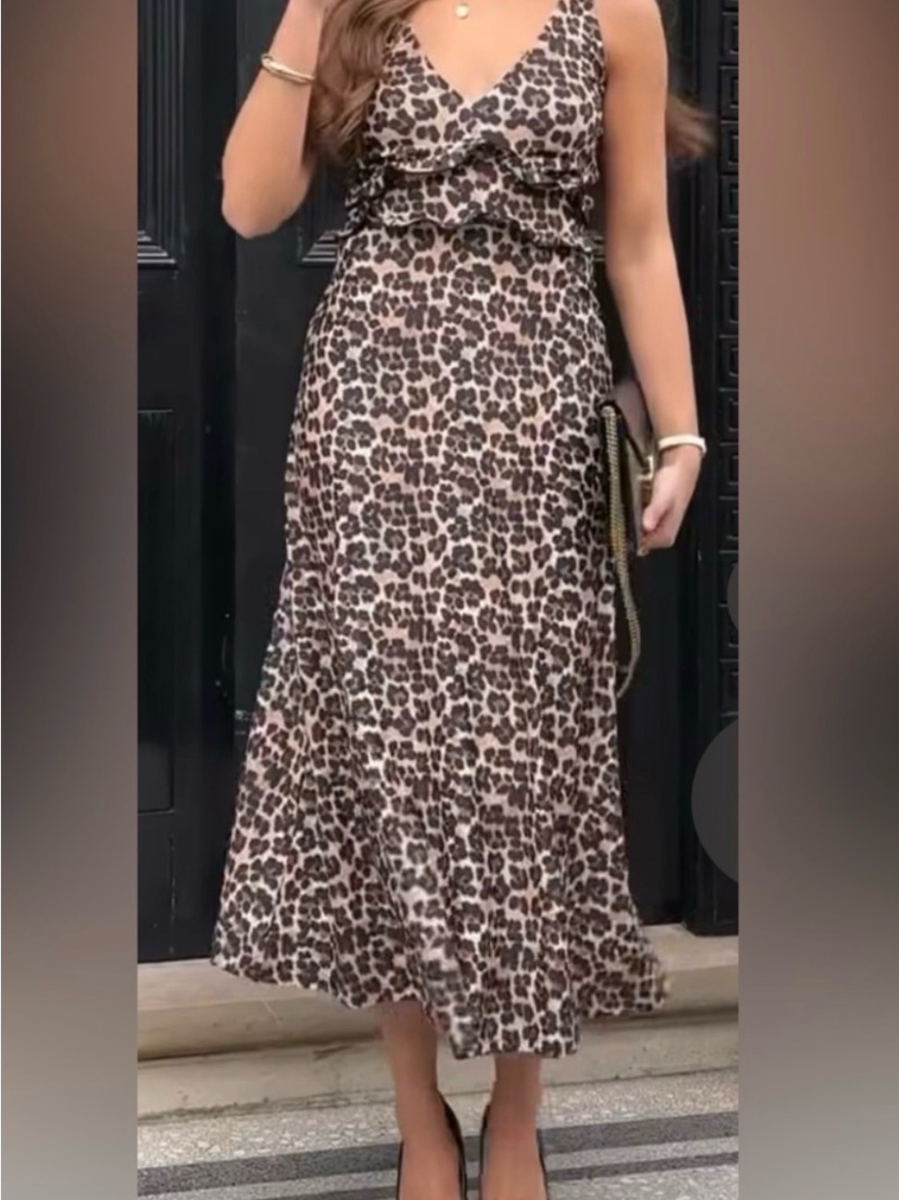 Smith & Quinn Georgia Dress in Wild Side Leopard Print Sleeveless Maxi SZ M
